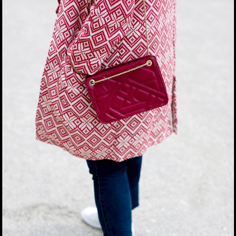 Sezane purple Belli Bag - very good condition